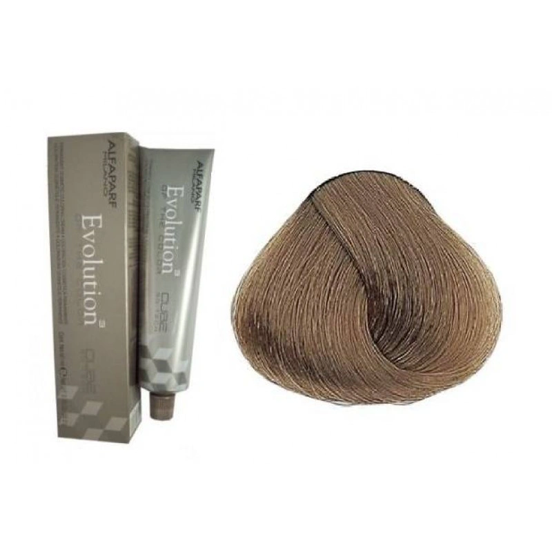 Alfaparf Evolution of the Color CUBE hajfesték - 8.31 60ml Light Golden Ash Blonde képe 2